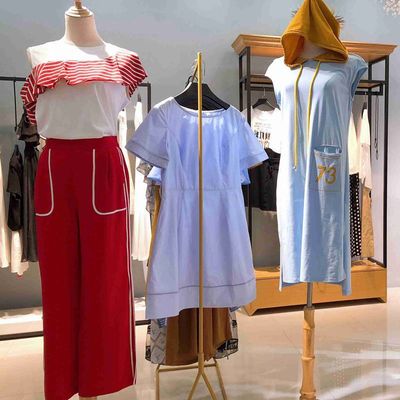 廣州韓版時尚女裝魔美名作19夏連衣裙套裝品牌折扣批發(fā)貨源指南